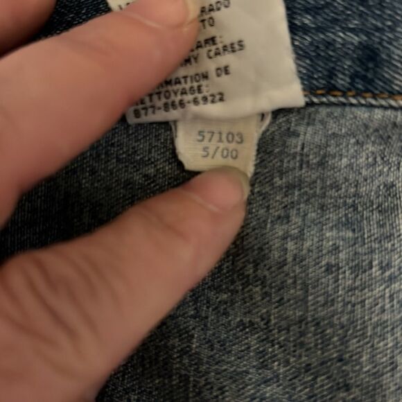 Vintage Y2K Denim Snap Up Tommy Hilfiger Dress - Picture 9 of 9